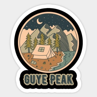 Guye Peak Sticker